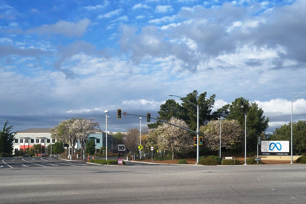 Sede de Meta en Menlo Park, California, empresa creadora de Muse